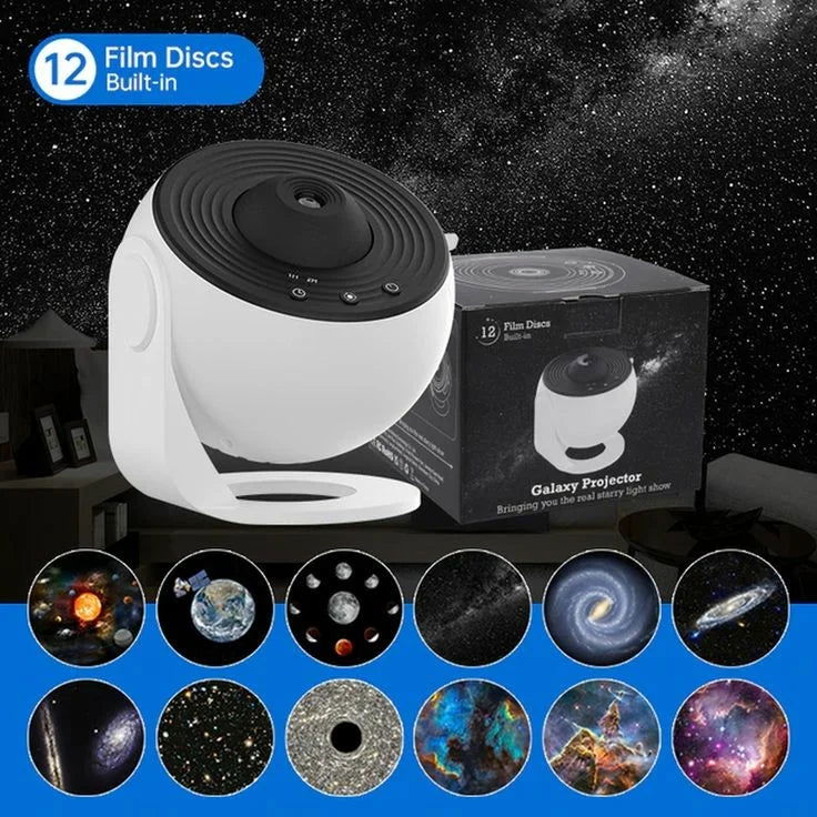 De Spirit Of Light Starry Sky Galaxy Projector De Spirit Of Light Ambient Lighting Ceiling Projector Kids Room Lighting LED Projector Night Light Room Decor Star Projector Starry Sky Projector