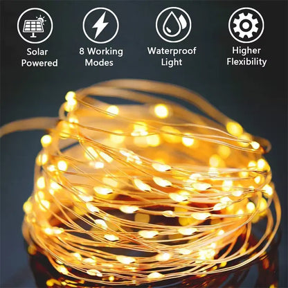 Outdoor Solar String Lights