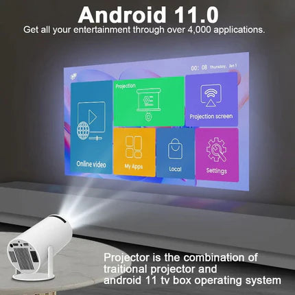 4K Wifi Mini Projector