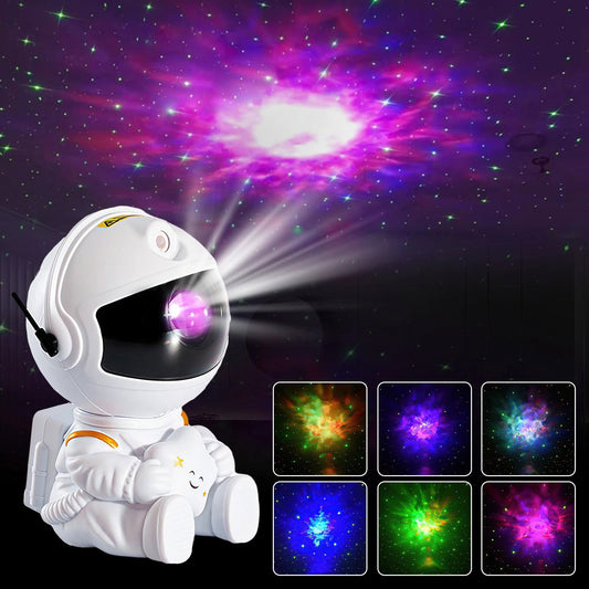 De Spirit Of Light Astronaut Galaxy Projector De Spirit Of Light Ambient Lighting Astronaut Galaxy Projector Bedroom Light Ceiling Projector Children's Night Light Energy-Efficient Light Home Decor Kids Room Lighting LED Light LED Lighting LED Projector Starry Sky Projector