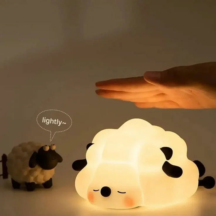 De Spirit Of Light Cute Animal LED Night Light - Adorable Illumination for Any Room De Spirit Of Light Ambient Lighting Animal Night Light Battery Operated Lamp Children's Night Light Cute Night Light Desk Accessories Home Decor Kids Room Lighting LED Light LED Lighting Modern Lighting Soft Glow Light