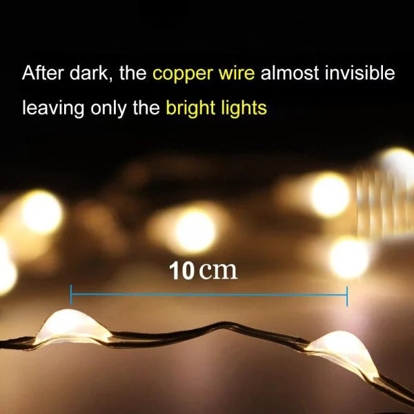 Outdoor Solar String Lights