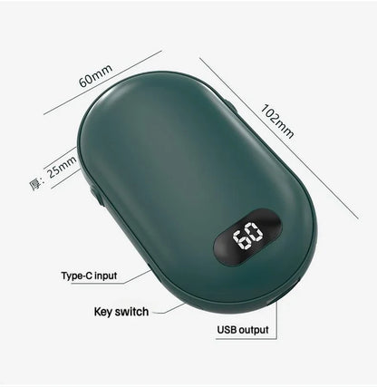 Hand Warmer Power Bank 2in1 USB Rechargeable